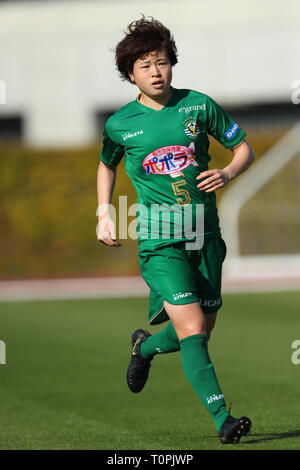 AGF Feld, Tokio, Japan. 21 Mär, 2019. Asato Martk von (Beleza), 21. MÄRZ 2019 - Fußball: 2019 Plenus Nadeshiko League Division 1 zwischen Nippon TV Beleza 3-1 JEF United Ichihara Chiba Damen an AGF Feld, Tokio, Japan. Credit: YUTAKA/LBA SPORT/Alamy leben Nachrichten Stockfoto