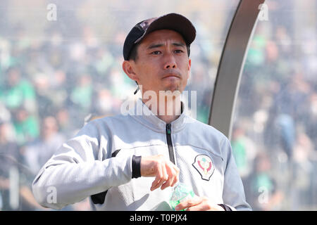 AGF Feld, Tokio, Japan. 21 Mär, 2019. Masato Nagata (Beleza), 21. MÄRZ 2019 - Fußball: 2019 Plenus Nadeshiko League Division 1 zwischen Nippon TV Beleza 3-1 JEF United Ichihara Chiba Damen an AGF Feld, Tokio, Japan. Credit: YUTAKA/LBA SPORT/Alamy leben Nachrichten Stockfoto