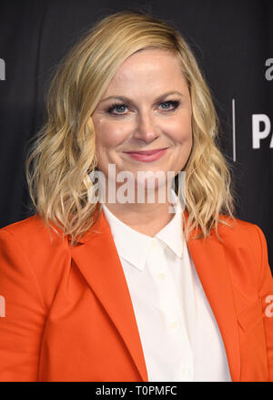 Hollywood, Kalifornien, USA. 21 Mär, 2019. 21. März 2019 - Hollywood, Kalifornien - Amy Poehler. 2019 PaleyFest LA-NBC's "Parks und Erholung "10. Jahrestag der Wiedervereinigung gehalten an der Dolby Theater. Photo Credit: Birdie Thompson/AdMedia Credit: Birdie Thompson/AdMedia/ZUMA Draht/Alamy leben Nachrichten Stockfoto