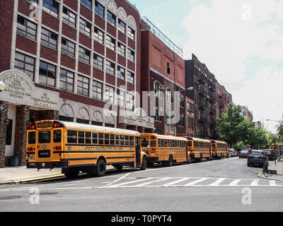 New York - Usa am 17. Juni 2014 - Straße von Williamsburg in New York Stockfoto