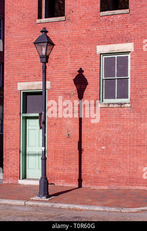 Shockoe Bottom Architektur. Stockfoto