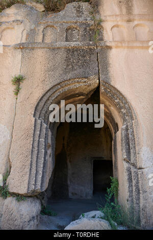 Bilder & Bilder von Kalburlu (St. Epthemios) Kirche, 9. Jahrhundert, die vadisi Kloster Tal, "anastır Vadisi", der Ihlara Tal, Guzelyurt, Stockfoto