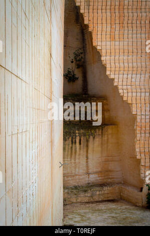 Lithica Entdeckung. Unglaublichen Garten. Menorca. Spanien Stockfoto