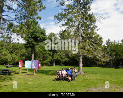 La Mauricicie National Park, Quebec, Kanada, Nordamerika Stockfoto