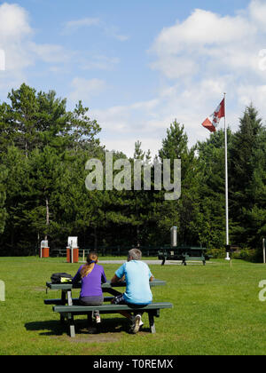 La Mauricicie National Park, Quebec, Kanada, Nordamerika Stockfoto