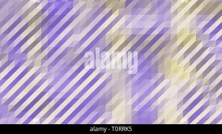 Lila und Gelb Low Poly Dreiecke Diagonal Abstrakt Hintergrund Stockfoto