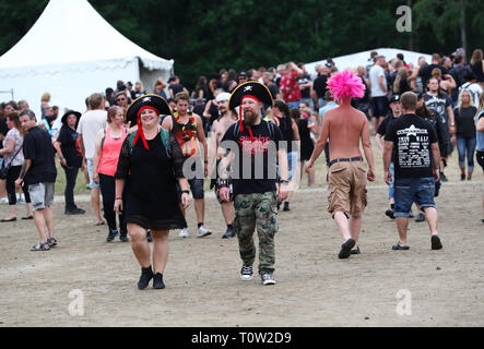 20180803 REJMYRE, Schweden das Festival 2018 Skogsröjet, Rejmyre. Foto Jeppe Gustafsson Stockfoto