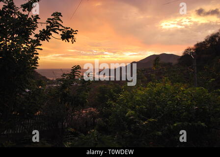 Taganga Bay, Abteilung von Magdalena, nördlichen Küste von Kolumbien Stockfoto