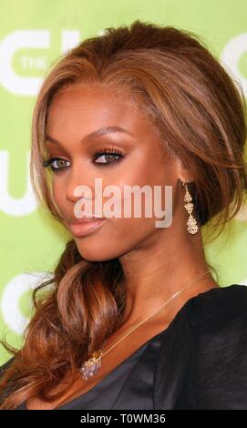 Tyra Banks 05-17-07 CW UPFRONT im Madison Square Garden Foto von John Barrett/PHOTOlink Stockfoto