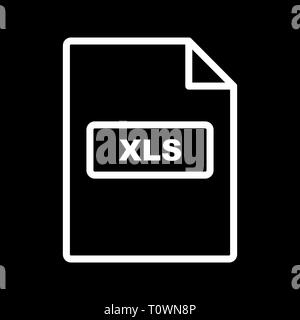 Abbildung: XLS-Symbol Stockfoto