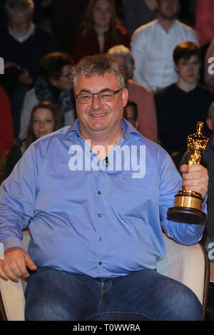 Gäste bei Markus Lanz Talkshow für den 20. Februar 2019 in Hamburg, Deutschland. Mit: Gerd Nefzer Wo: Hamburg, Deutschland Wann: 18. Feb. 2019 Credit: Becher/WENN.com Stockfoto