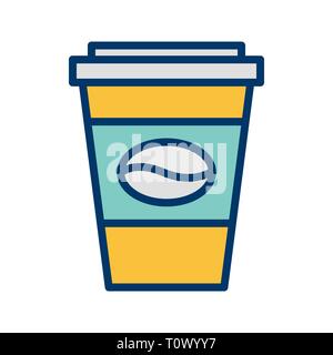 Abbildung: Kaffee Symbol Stockfoto