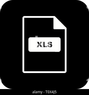 Abbildung: XLS-Symbol Stockfoto