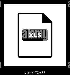 Abbildung: XLS-Symbol Stockfoto