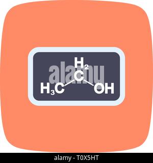 Abbildung: Ethanol Symbol Stockfoto