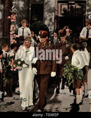 Hochzeiten, 1930er Jahre Hochzeitsfoto Stockfotografie Alamy