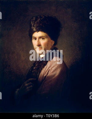 Allan Ramsay, Portrait von Jean-Jacques Rousseau (1712-1778), 1766 Stockfoto