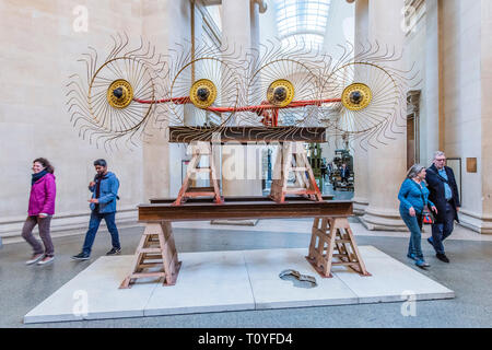London, Großbritannien. 22. Mär 2019. Tate Britain Kommission 2019: Mike Nelson. Am 18. März 2019, den Jahresbericht der Kommission lädt Künstler ein Werk in Reaktion auf die einzigartige Architektur und Geschichte der neo-klassischen Duveen Galerien im Herzen von Tate Britain zu machen vorgestellt. Credit: Guy Bell/Alamy leben Nachrichten Stockfoto