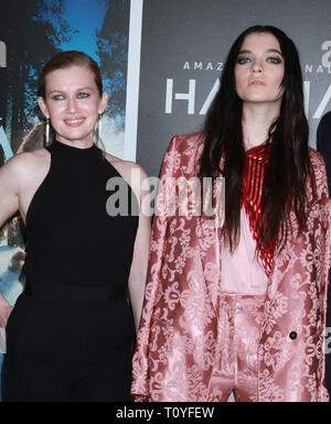 März 21, 2019 Mireille Enos, Esme Creed-Miles, an Prime Video präsentiert Prime Original Premiere von Hanna am Whitby Hotel in New York März 21, 2019 Quelle: Credit: RW/MediaPunch Stockfoto