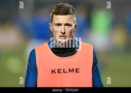 DEN BOSCH, 22-03-2019, Stadion De Vliert, Keuken Kampioen Divisie, Den Bosch - Telstar, Saison 2018 / 2019, Telstar player Sven van Doorm vor dem Spiel Den Bosch - Telstar Stockfoto