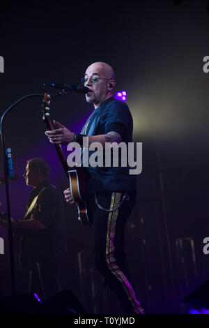 Compiegne, Frankreich. 22. Mär 2019. Pascal Obispo, Leben in Compiegne, Frankreich; 22. März 2019 Credit: Xavier Rockatansky/Alamy leben Nachrichten Stockfoto