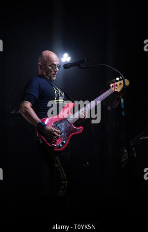 Compiegne, Frankreich. 22. Mär 2019. Pascal Obispo, Leben in Compiegne, Frankreich; 22. März 2019 Credit: Xavier Rockatansky/Alamy leben Nachrichten Stockfoto