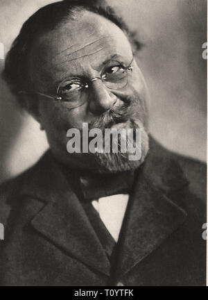 Fotografische Portrait von Emil Jannings in Der Blaue Engel - Stummfilmzeit Stockfoto