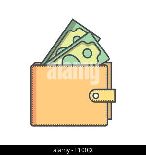 Abbildung: Gehalt Symbol Stockfoto