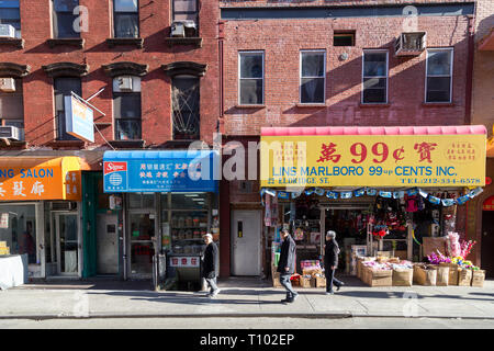 Chinatown in New York City Stockfoto