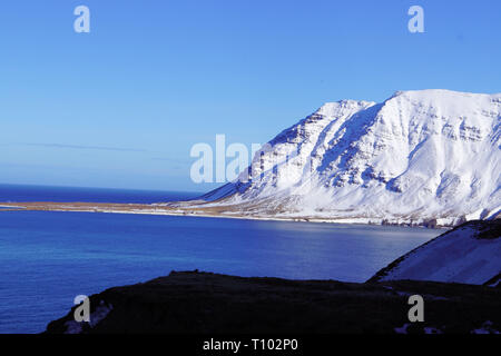 In der Nähe von Siglufjordur Eyjafjord, Island Stockfoto