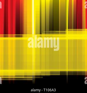 Gestreifte abstrakt Hintergrund. In den Farben Gelb, Rot und Schwarz dolors Stock Vektor