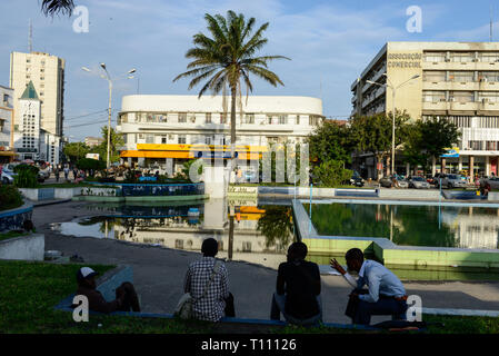 Beira, Mosambik Stadtzentrum / MOSAMBIK, Beira, Stadtzentrum Stockfoto