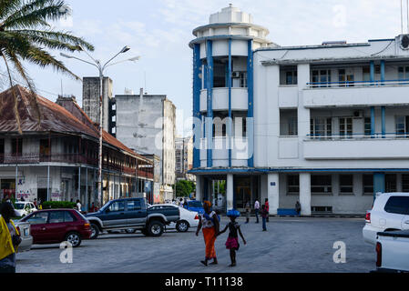Beira, Mosambik Stadtzentrum / MOSAMBIK, Beira, Stadtzentrum Stockfoto