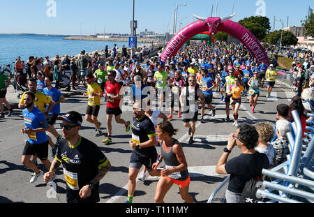 Palma de Mallorca/Spanien - 17. März 2019: Stockfoto