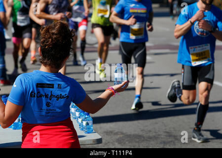 Palma de Mallorca/Spanien - 17. März 2019: Stockfoto