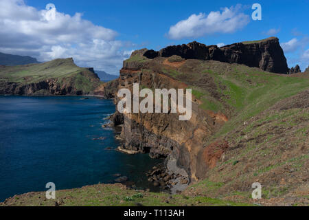 Ponta do Castelo, Madeira, Portugal, Europa Stockfoto