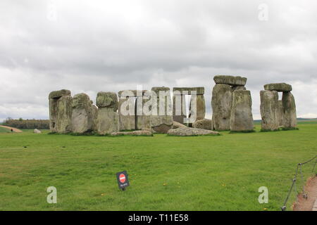 Stonehenge, Wiltshire. England Stockfoto