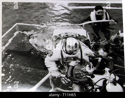 Fotos der frühen Amerika - NASA Space Programm in Aktion. Stockfoto