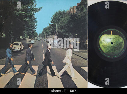 2019 ist der 50. Jahrestag der Veröffentlichung der Beatles album Abbey Road Stockfoto