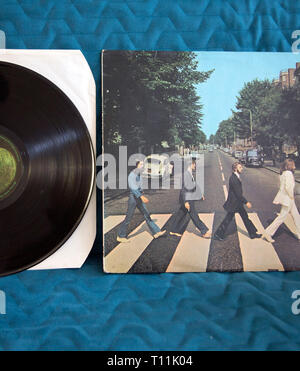 2019 ist der 50. Jahrestag der Veröffentlichung der Beatles album Abbey Road Stockfoto