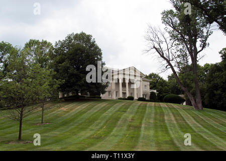 Hawthorn Hill, das 1914 Herrenhaus erbaut der Gebrüder Wright in Dayton, Ohio, nachdem sie erfolgreich Flugzeughersteller geworden. Stockfoto