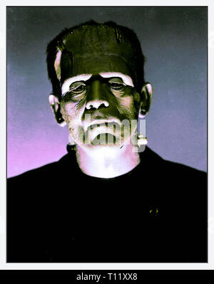 William Henry Pratt (23. November 1887 ñ vom 2. Februar 1969), besser bekannt unter seinem Künstlernamen Boris Karloff (/'k bekannt??? f/rl) war ein englischer Schauspieler, der vor allem für seine Rollen in Horror Filme bekannt war. Er porträtiert Frankensteins Monster in Frankenstein (1931), die Braut von Frankenstein (1935) und Sohn von Frankenstein (1939). Er trat auch als Imhotep in "Die Mumie" (1932). Quelle: Hollywood Foto Archiv/MediaPunch Stockfoto