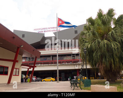 Jose Marti International Airport Havanna Kuba April 2018 Stockfoto