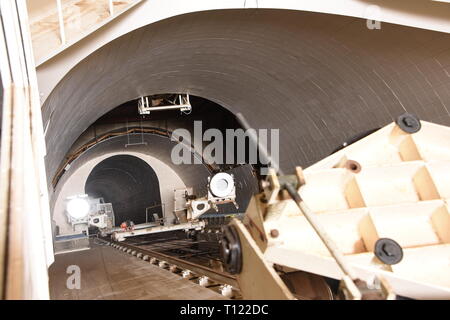 Kitt Peak National Observatory, Mc Math-Pierce Sonnenteleskop, Westlich von Tucson, Arizona, USA Stockfoto