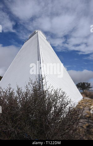 Kitt Peak National Observatory, Mc Math-Pierce Sonnenteleskop, Westlich von Tucson, Arizona, USA Stockfoto