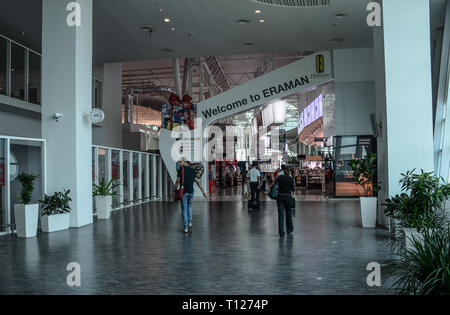 Kuala Lumpur, Malaysia - Apr 13,2016. Innenraum von Kuala Lumpur International Airport (KLIA) 2 2. Stockfoto