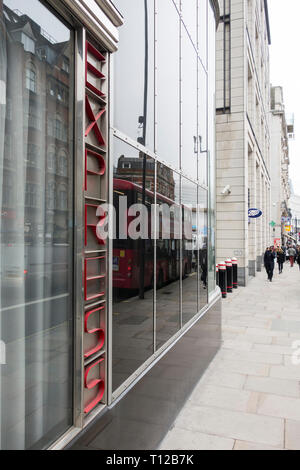 Die ehemalige Daily Express aufbauend auf Fleet Street, London, UK Stockfoto