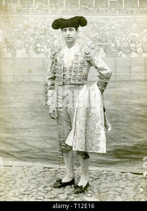 Sevilla. Torero Félix Velasco. Stockfoto