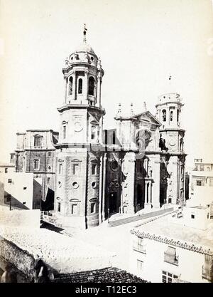 Cádiz. Vista General de la Catedral. Autor: DAURA JUAN. Stockfoto