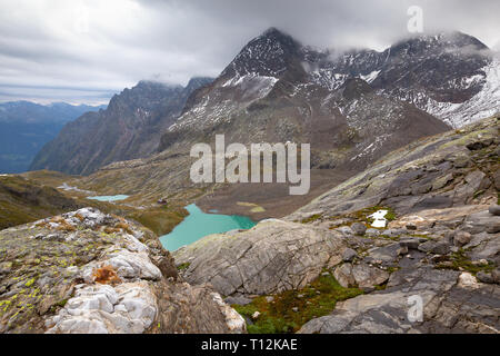 Gradental. Gradensee. Schobergruppe Osttirol. Österreich. Stockfoto